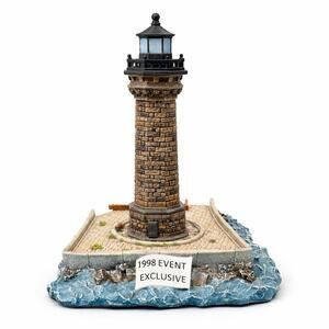 Harbour Lights Roosevelt Island NY 1998 Event Exclusive Lighthouse Figurine